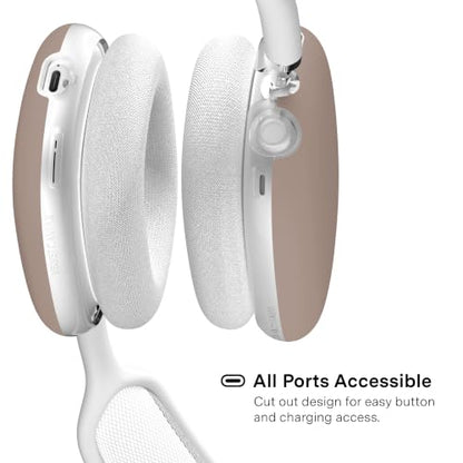 VELVET CAVIAR Case Cover for AirPods Max 2 & 1 - Cute Protective Headphone Accesssories (Cashmere Taupe) - color: Cashmere Taupe