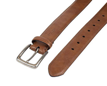 Columbia Men's Casual Everyday Leather Belt – Jeans, Chinos and Daily Wear - color: Tan Trinity, size: 44