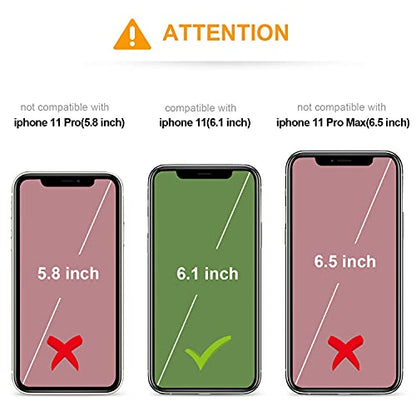 KIHUWEY for iPhone 11 Wallet Case Card Holder Kickstand, Pink | Credit Card Slots, PU Leather, Magnetic Clasp, Flip Heavy Duty Protection Cover for Men and Women - color: Pink