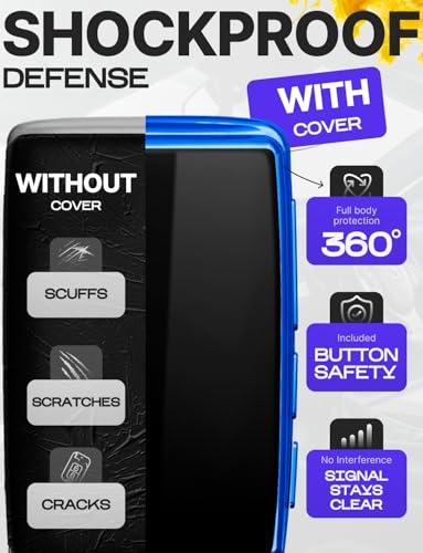 Lucrum Compatible with Mazda CX5 Key Fob Cover & Keychain - color: Midnight Azure