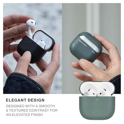 Native Union (Re) Classic Case for AirPods 4 – Premium Resistant & Recycled Materials – Durable Protection – Supports Wireless Chargers – Compatible with AirPods 4 (Slate Green) - color: Slate Green