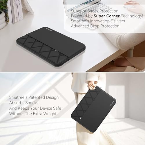 Smatree Elite Laptop Sleeve for 13 inch DELL/Lenovo/ASUS/Samsung/Microsoft | for 13 inch DELL XPS 13/Latitude 7320 Detachable,Lenovo ThinkPad/500w/300e,ASUS Chromebook,Samsung Galaxy,Microsoft(E402) - size: 13 inch/E402/Size: 30.7*21.2cm
