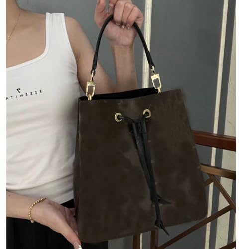 Leather Handbag Strap, Suitable for Changing Shoulder Straps on L V Handbags and Bucket Bags(Black-W:0.7in,L：14.9in) - color: Black-W:0.7in-L：14.9in