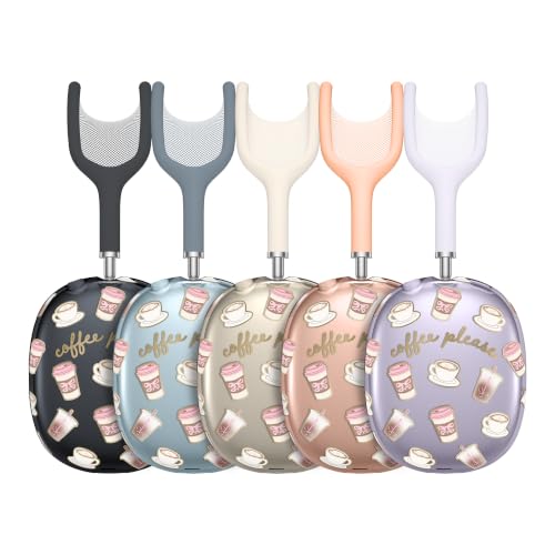 VELVET CAVIAR Case Cover for AirPods Max 2 & 1 - Cute Protective Headphone Accesssories (Coffee Please V2) - color: Coffee Please V2