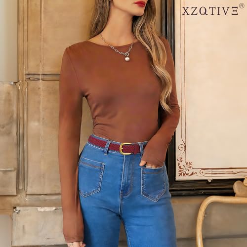 XZQTIVE Women’s Braided Suede Belt – Adjustable Woven Waist Belt with Gold Buckle for Dresses, Jeans & Casual Outfits - color: Burgundy, size: Medium: fits waist from 33"-37"