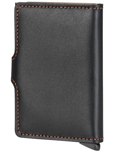 Secrid - color: Original Black Brown, size: 6.5 x 10.2 x 2.1 cm
