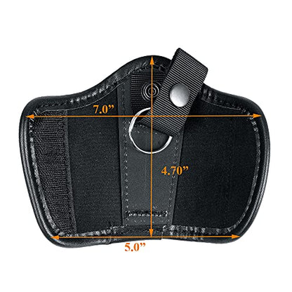 Slient Key Holder for Duty Belt Durable Law Enforcement Police Tactical Silent Key Keeper Pouch - color: Black Plain