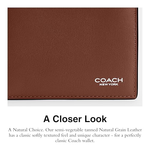Coach Men's 3-in-1 Wallet - color: Redwood