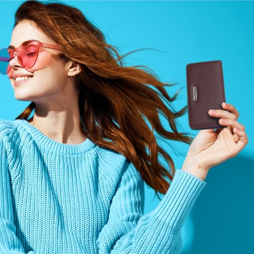 Nautica Seaside Slim Womens Wallet RFID Blocking Credit Card Holder, Coin Purse, Checkbook Organizer Clutch, Small Vegan Leather Wallet for Travel, Indigo - color: Indigo