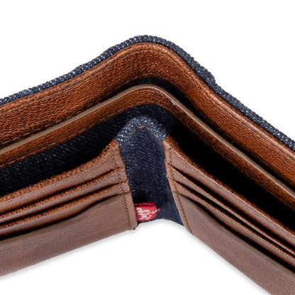 Levi's Men's Denim Bifold Wallet - color: Indigo