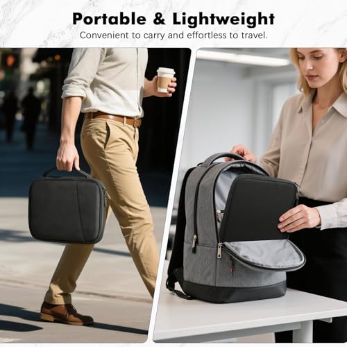 MoKo 9-11 Inch Padded Tablet Sleeve Protective Carrying Case with Handle | Fits iPad Air 11-inch M4, iPad A16, iPad Pro 11-inch M5, iPad 10th/Air 5/4th 10.9 and iPad 9/8th 10.2, Black - color: Black, size: 9-11 Inch