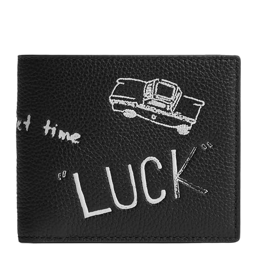 Coach Men's 3-in-1 Wallet - color: Black Sketch