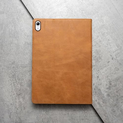 Porter Riley - Leather Case Compatible with iPad Air 11" M4 (2026), M3 (2025) & M2 (2024). Premium Genuine Leather Stand/Cover/Flip Case (Tan) - color: Tan, size: iPad Air 11" 6 Gen (2025/2024)