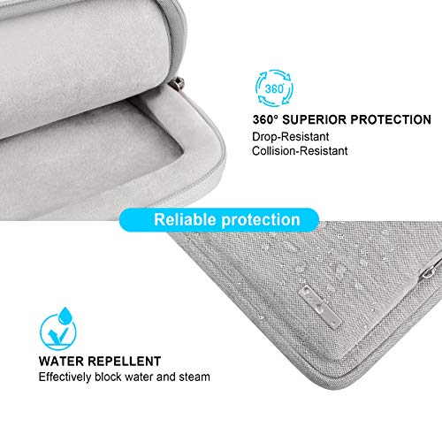 Lacdo 360° Protective Laptop Shoulder Bag, 16 inch Computer Bag for 16 inch MacBook Pro M5 Pro/Max A3428 A3429 (2026), M4/M3/M2/M1 Pro Max A3403 A3186 A2991 A2780 A2485 2024-2019 Messenger Bag, Gray - color: Gray, size: 16 Inch New MacBook Pro