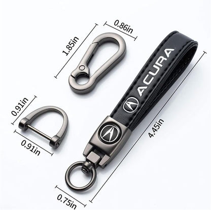 Metal Car key Ring, Metal Car key Chain Replacement Parts, Car key Chain Key Chain Accessories for Men And Women - color: Og_black
