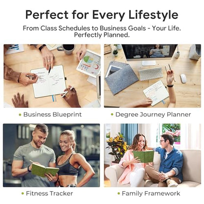 2026-2027 Weekly and Monthly Planner (Jul.2026–Dec.2027) | 6.5"x3.75", Vertical Layout, 18 Months Agenda with Month Tabs & Pocket, Academic Calendar with Vegan Leather Cover,Caramel - color: Caramel, size: Pocket-6.5" x 3.75"