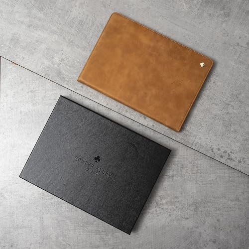 Porter Riley - Leather Case Compatible with iPad Air 11" M4 (2026), M3 (2025) & M2 (2024). Premium Genuine Leather Stand/Cover/Flip Case (Tan) - color: Tan, size: iPad Air 11" 6 Gen (2025/2024)