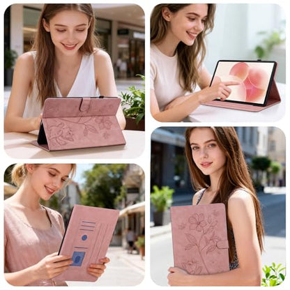Case for iPad (A16) 11th Generation 11 Inch 2025, iPad 10th Generation 10.9 inch 2022, Auto Wake/Sleep Multi-Angle Viewing Protective Cover with Pencil Holder, Blush Pink - color: Blush Pink, size: iPad (A16) 11th 2025/10th Generation 10.9 2022