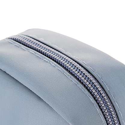 Hekyip Mini Cosmetic Bag, Travel Makeup Pouch, Portable Waterproof Cosmetic Pouch for Ladies Women, Mini (Mini Grayish) - color: Mini Grayish