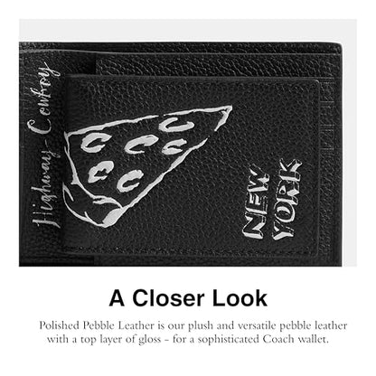 Coach Men's 3-in-1 Wallet - color: Black Sketch