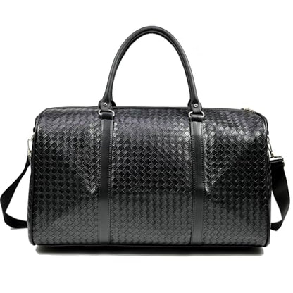 27L Small Travel Duffle Bag Weekender Bags for Women and Men with Shoe Compartment Foldable Waterproof Toiletry Bag Hospital Bags for Labor and Delivery Gym Bag (Black) - color: Black