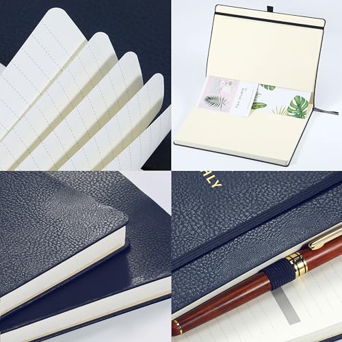 Planner 2026-2027 - Jul 2026 - Jun 2026, 8.5" x 11" 2026-2027 Planner Weekly and Monthly, Faux Leather Cover, Pen Holder, Pocket, 25 Notes Pages, A4 Premium Paper - Blue - color: blue