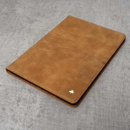 Porter Riley - Leather Case Compatible with iPad Air 11" M4 (2026), M3 (2025) & M2 (2024). Premium Genuine Leather Stand/Cover/Flip Case (Tan) - color: Tan, size: iPad Air 11" 6 Gen (2025/2024)