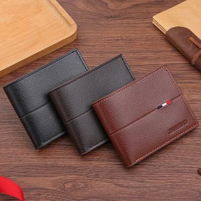 Slim Wallet for Men with Money Clip, Minimalist Wallet with Zipper, Bifold Mens Wallets with Credit Card Holder, PU Leather Men's Wallet with Coin Purse, Carteras Para Hombres (Black 3) - color: Black 3