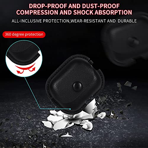 Headphones Cases for AirPods Pro 2 Case Cover, Business PU Leather Cases Covers Apple AirPods Pro (2nd Generation) Charging Case Cases 2nd Gen - color: Green, size: AirPods Pro 2