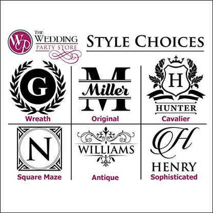 The Wedding Party Store Custom Personalized Catchall Valet Catch All Tray - Engraved and Monogrammed (Black with Silver) - color: Black With Silver