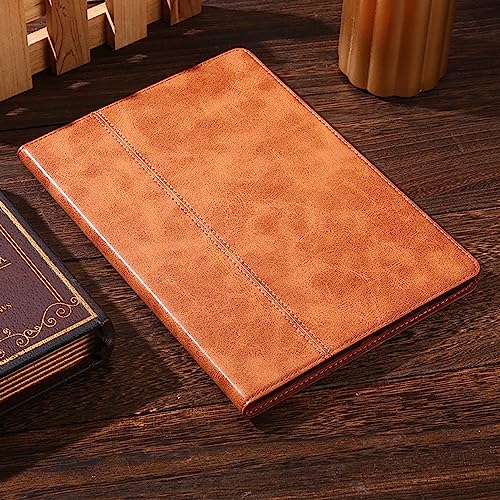 Leather Case for Samsung Galaxy Tab A8 10.5 inch 2022 Folio Cover - color: Brown, size: A8 10.5 inch