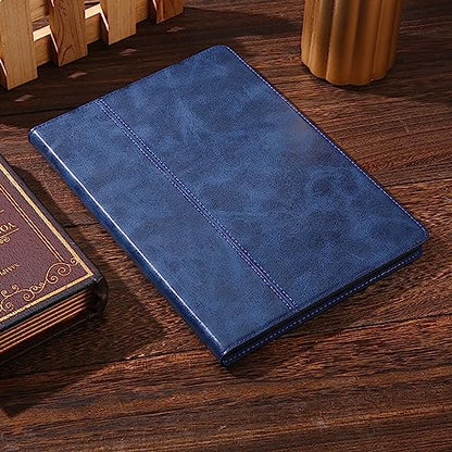 Leather Case for Samsung Galaxy Tab S5E 10.5 inch 2019 Folio Cover | Genuine Leather Smart Protective Shell Fits X230/X236/X238/X216/X210/X218,Auto Wake/Sleep,Shockproof & Drop-Proof.Blue - color: Blue, size: S5E 10.5 inch