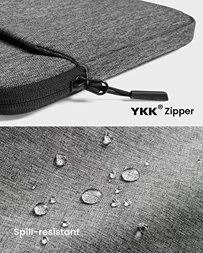 tomtoc Slim Laptop Sleeve Case for 13-inch 2026 New MacBook Air M5/A3449 M4/A3420 M3/A3113 M2/M1, Fits MacBook Neo A18 Pro, Water-Resistant Protective Carrying Case with Accessories Pocket | Sleeve for MacBook Air M5/M4/M3/M2/M1, 13 Inch MacBook Pro M2/M1