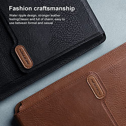 Nillkin Laptop Sleeve 13 inch (3-in-1), MacBook Sleeve with Adjustable Stand & Mouse Pad, 2 Stand Modes, 13 inch Laptop Case, MacBook Accessories, Slim for Samsung/Chromebook/HP 12-14'', Black Texture - color: Black Texture